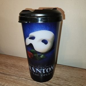 The phantom of the opera broadway musical New York souvenir reusable cup